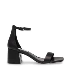 Steve Madden Low Tide Sandal BLACK LEATHER