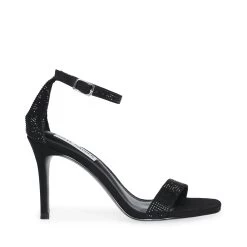Steve Madden Illumine-R Sandal BLACK CRYSTAL