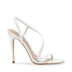 Steve Madden Natalia Sandal WHITE PATENT