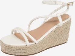 About You Sandales à Brides Sandales à Lanières Cora Femme Blanc