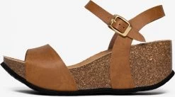 Sandales Ă Talons Sandales Maya Femme Noisette