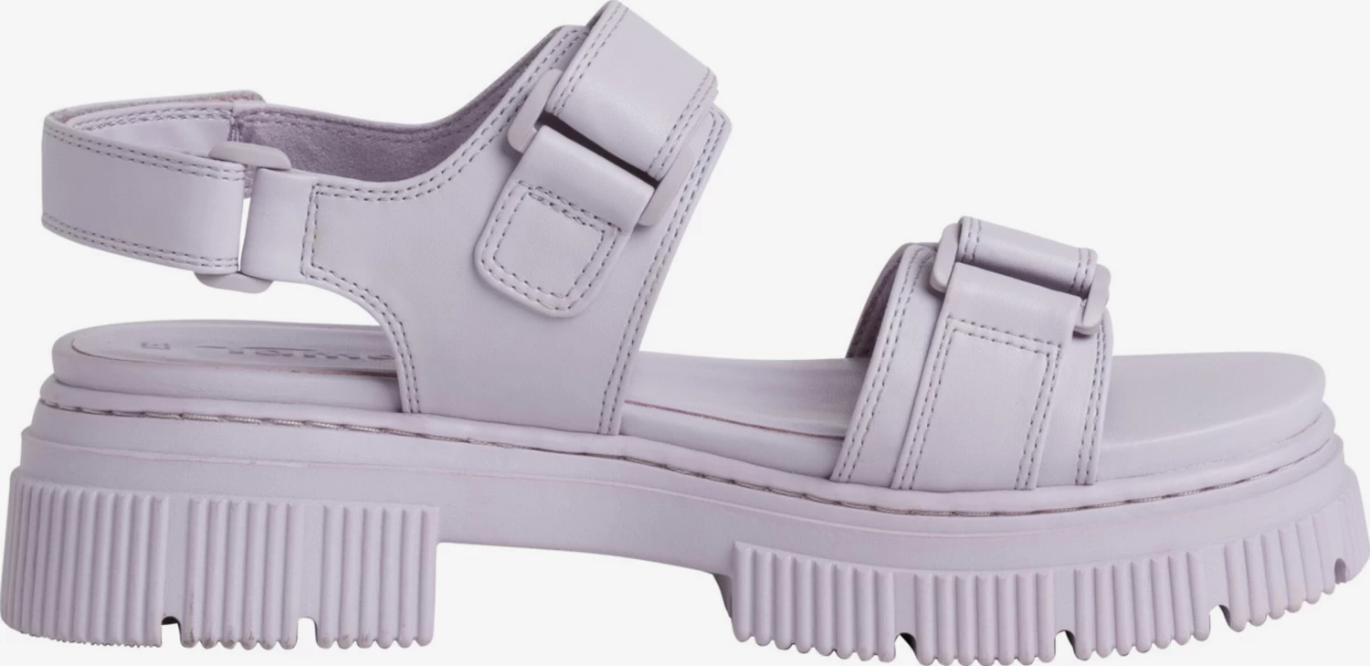 Tamaris Sandales à Plateau Sandales Femme Violet / Lilas – Image 3