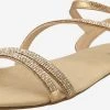 About You Sandales à Brides Sandales à Lanières Ida Femme Or Rose