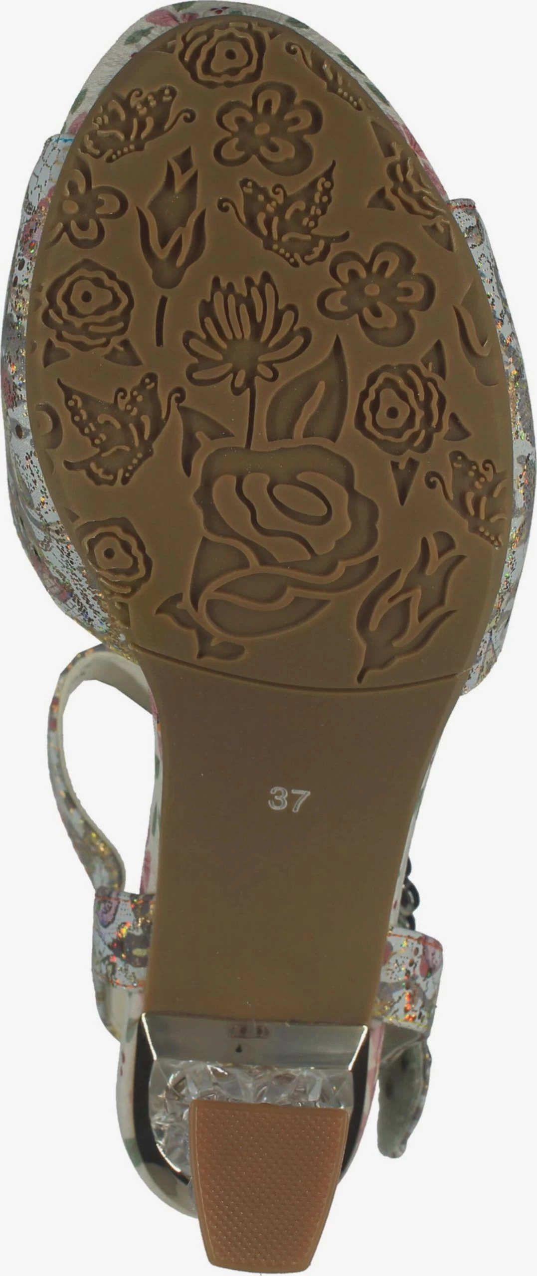 Laura Vita Sandales à Talons Sandales à Lanières Femme Beige – Image 7