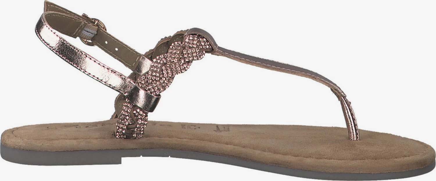 Tamaris Sandales Tongs Femme Bronze – Image 3