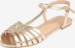 About You Sandales à Brides Sandales à Lanières Felicia Femme Or