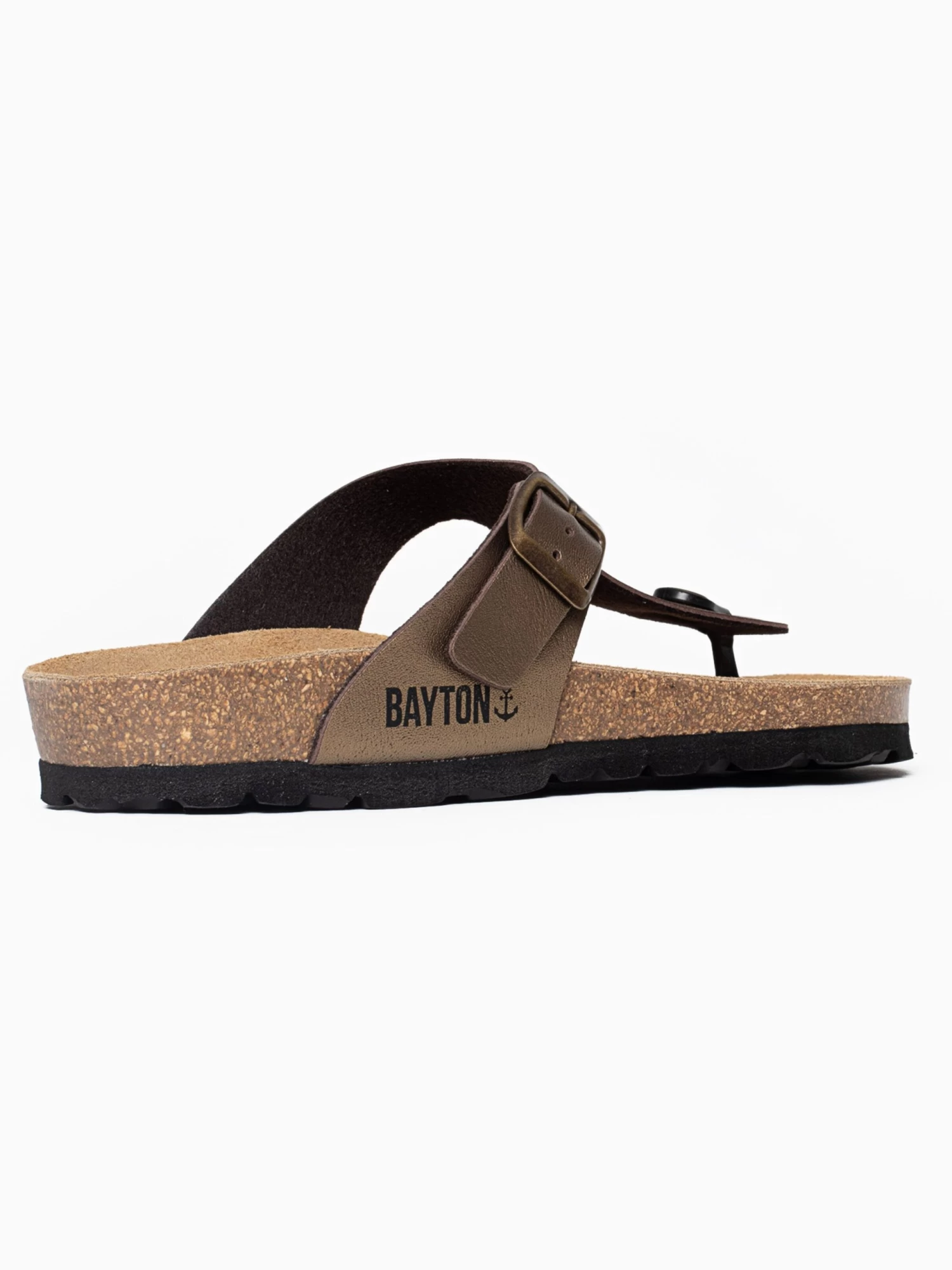 Sandales Tongs Mercure Femme Noisette – Image 4