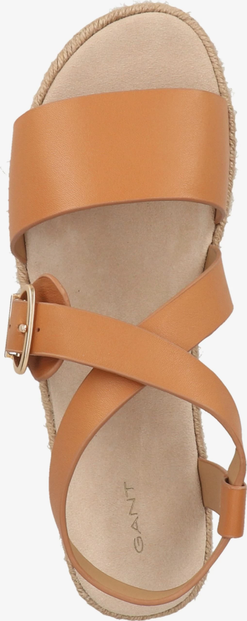 Gant Sandales à Plateau Sandales Femme Marron – Image 6