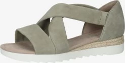 Gabor Sandales à Talons Sandales à Lanières Femme Olive