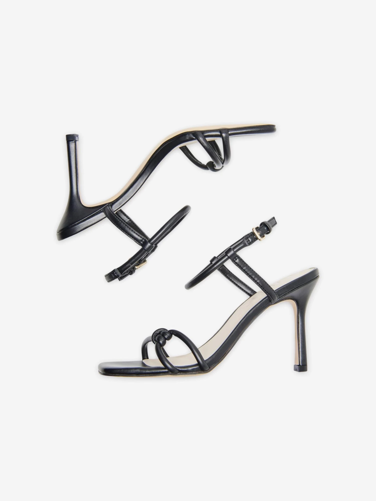 ONLY Sandales à Talons Sandales à Lanières Alyx Femme Noir – Image 4