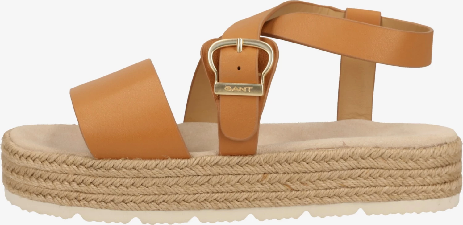Gant Sandales à Plateau Sandales Femme Marron – Image 2