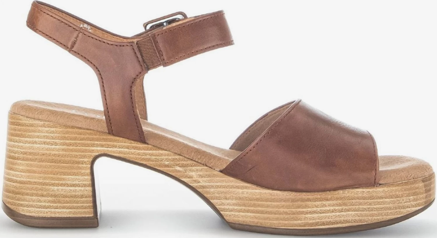 Gabor Sandales à Talons Sandales Femme Marron – Image 4