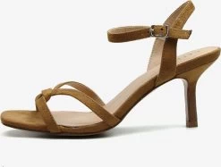 Sandales à Talons Sandales à Lanières Chizitelu Femme Marron