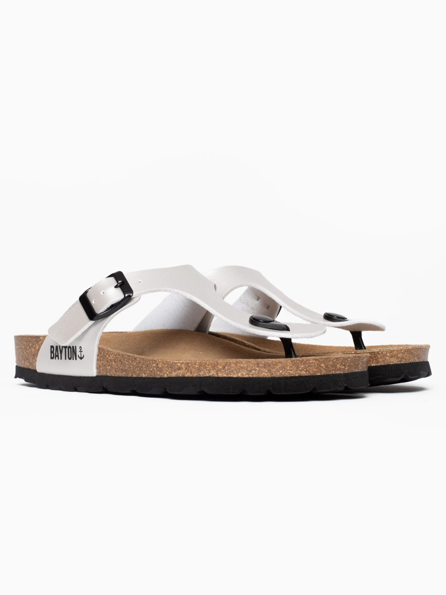 Sandales Tongs Mercure Femme Blanc – Image 7