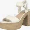 Madden Girl Sandales à Talons Sandales GRANDVIEW Femme Ivoire