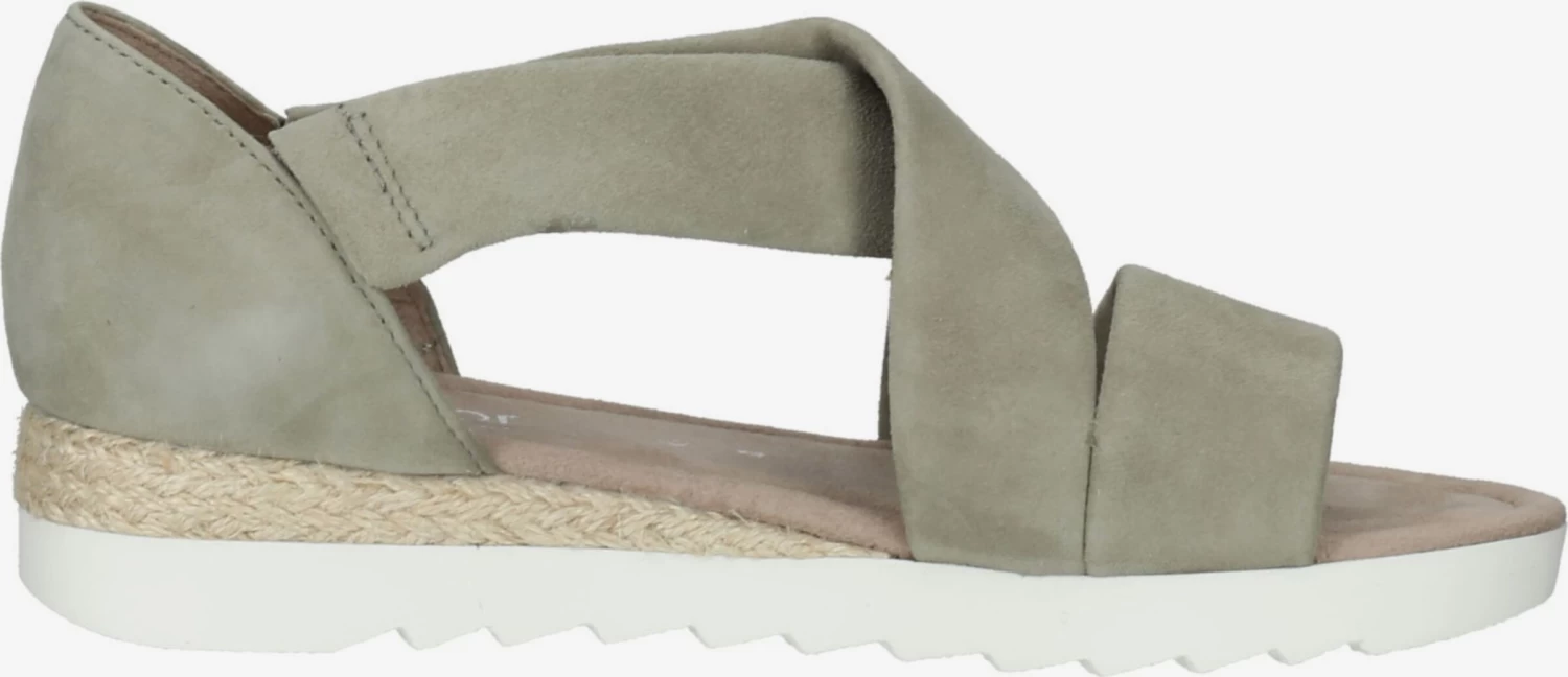 Gabor Sandales à Talons Sandales à Lanières Femme Olive – Image 4