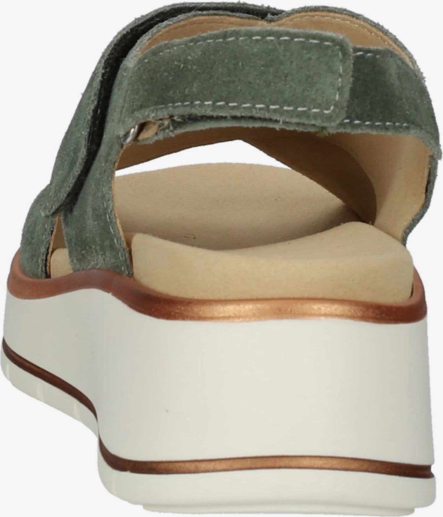 Ara Sandales à Talons Sandales Femme Vert Foncé – Image 4