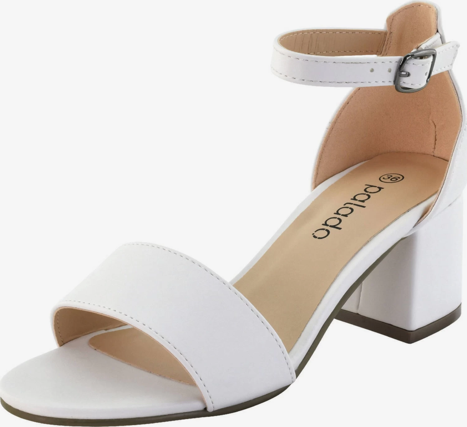 Sandales Ă Talons Sandales Anael Femme Blanc