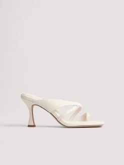 NA-KD Sandales Tongs Femme Blanc