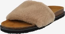 ONLY Sandales à Plateau Mule Femme Camel