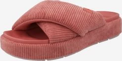 Sandales Ă Plateau Mule JORDAN SOPHIA SLIDE Femme Rouge / Rouge Pastel