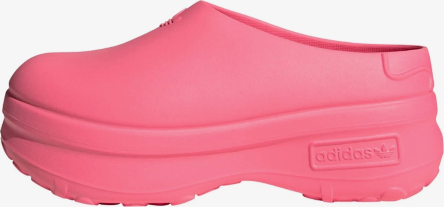 Adidas Originals Sandales Ă Plateau Sabots ADIFOM STAN MULE Femme Rose